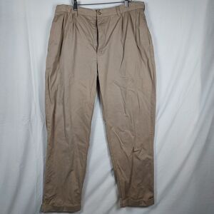 Polo Ralph Lauren Hammond Pants Mens Khaki Cotton Chinos 100% Classic Fit 38x32